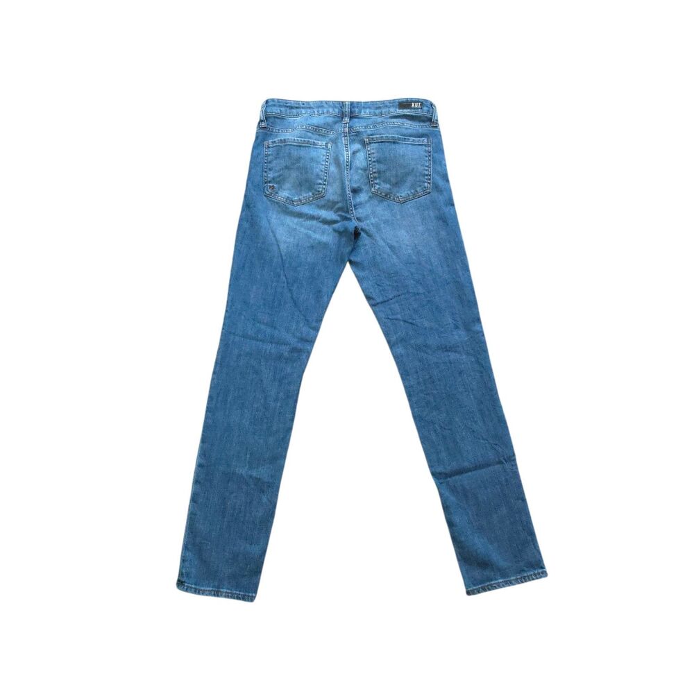 KUT from the Kloth Catherine Boyfriend Jeans Size 4 Med Wash Cotton Stretch GUC
